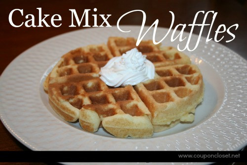 Cake Mix Waffles
 Cake Mix Waffles Coupon Closet