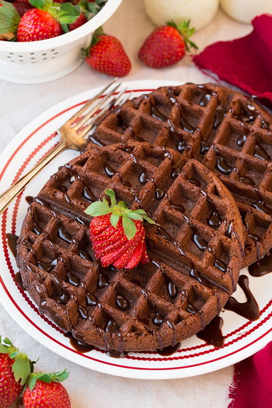 Cake Mix Waffles
 Chocolate Cake Mix Waffles only 4 Ingre nts Cooking