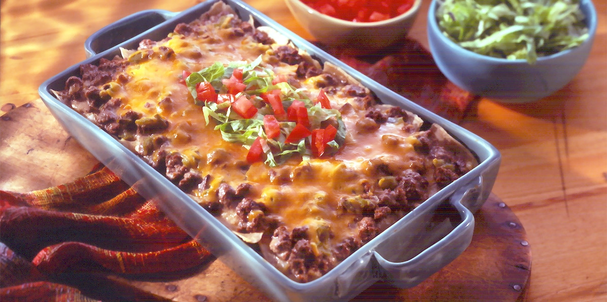 Calories In 1 Lb Ground Beef
 Cheesy Mexican Beef Casserole Recipe