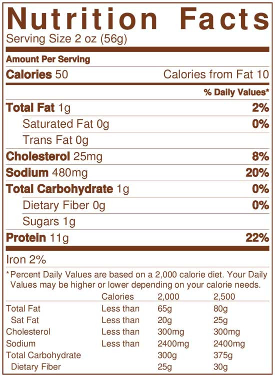 Calories In Baked Chicken Breast
 CB Old Country Store Oven Roasted Chicken Breast Deli Meat