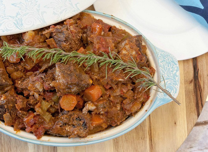 Calories In Beef Stew
 Beef Stew in Red Wine Healthy Low Calorie Food Done Light