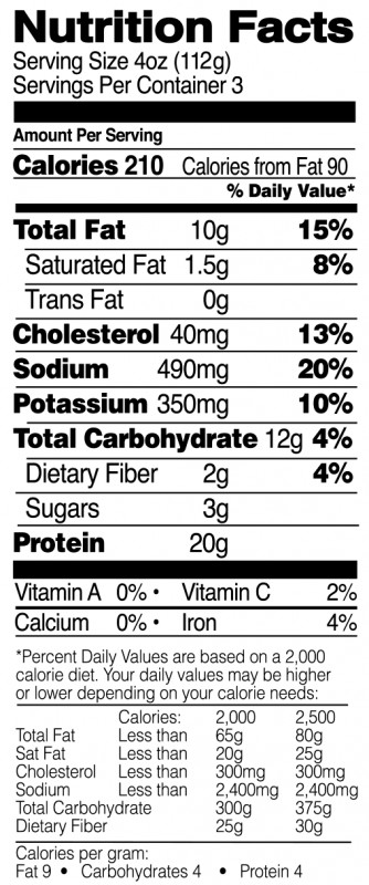 Calories In Chicken Tenders
 baked breaded chicken tenders calories