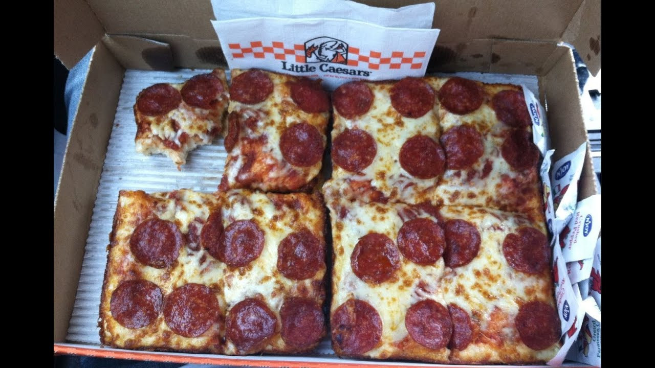 Calories In Little Caesars Pepperoni Pizza
 Little Caesars Pepperoni Deep Deep Dish Pizza Review