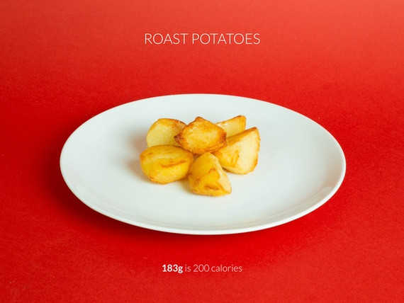 Calories In Roasted Potatoes
 What 200 Calories of Every Christmas Food Looks Like The