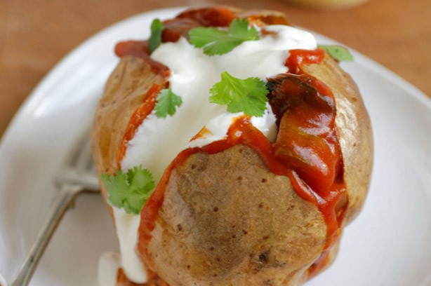 Calories In Small Baked Potato
 Low calorie snacks e small baked potato with ½ cup