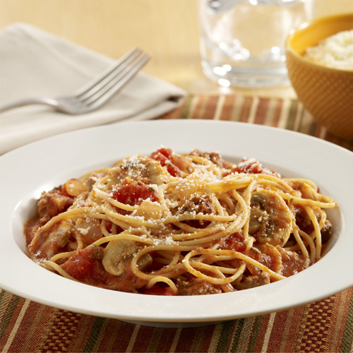 Calories In Spaghetti With Meat Sauce
 Spaghetti with Meat Sauce and Mushrooms