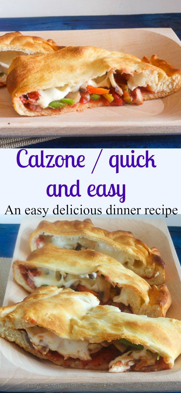 Calzone Recipe With Pizza Dough
 17 Best ideas about Homemade Calzone on Pinterest