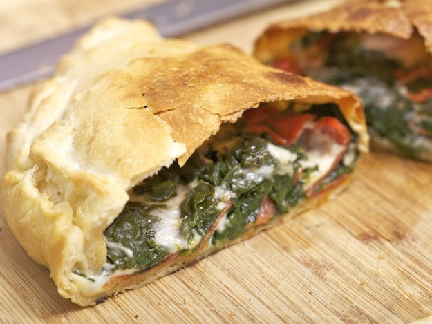 Calzone Recipe With Pizza Dough
 Spinach Provolone and Pepperoni Calzone Recipe