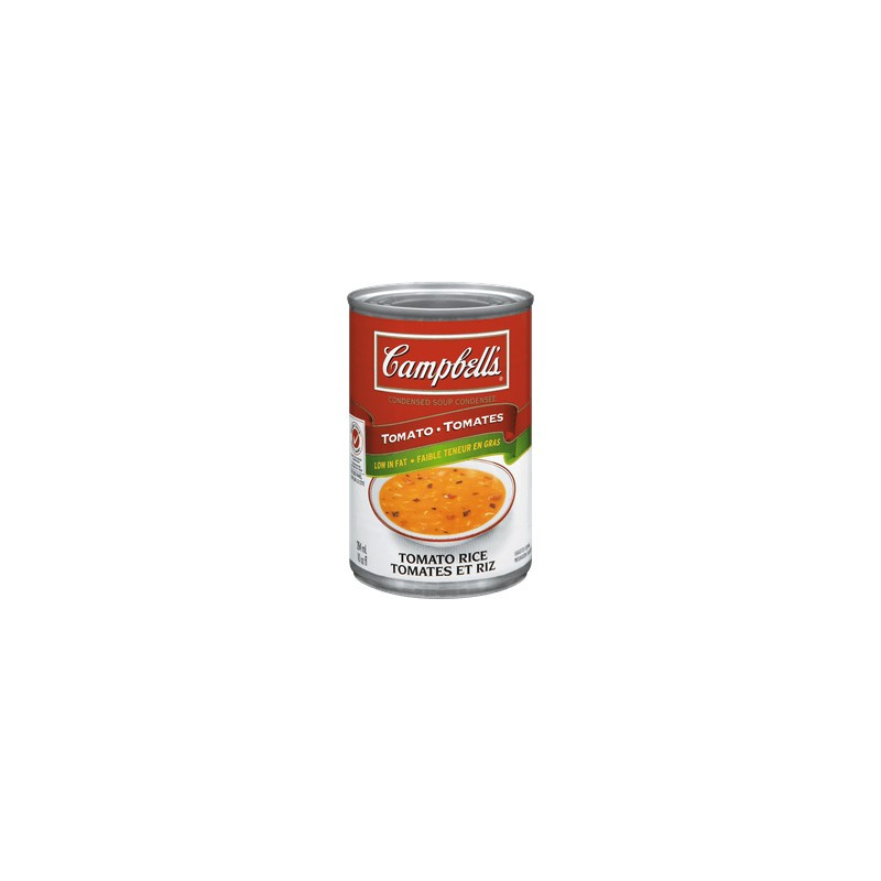 Campbell Tomato Soup
 Campbell s Condensed Tomato Rice Soup 284mL