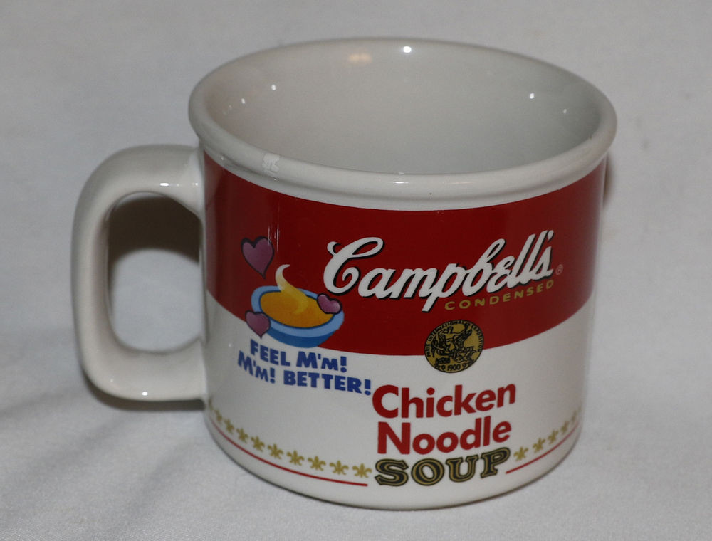 Campbell'S Chicken Noodle Soup
 Vintage Campbell s Soup Mug Chicken Noodle 1997