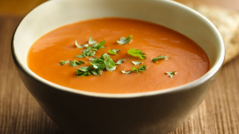 Campbell'S Tomato Soup Ingredients
 Creamy Fresh Tomato Soup Recipe Pillsbury