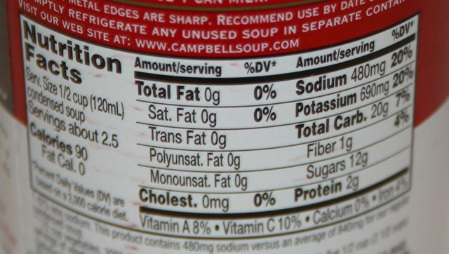 Campbell'S Tomato Soup Nutrition
 Campbells Gluten Free Product List