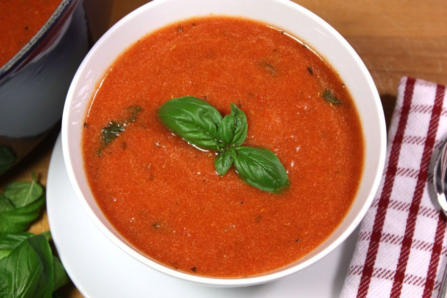 Campbell'S Tomato Soup Recipes
 Creamy Tomato Basil Soup Don t Sweat The Recipe