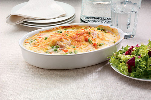 Campbells Chicken Casserole
 Cheesy Chicken and Rice Casserole Recipe