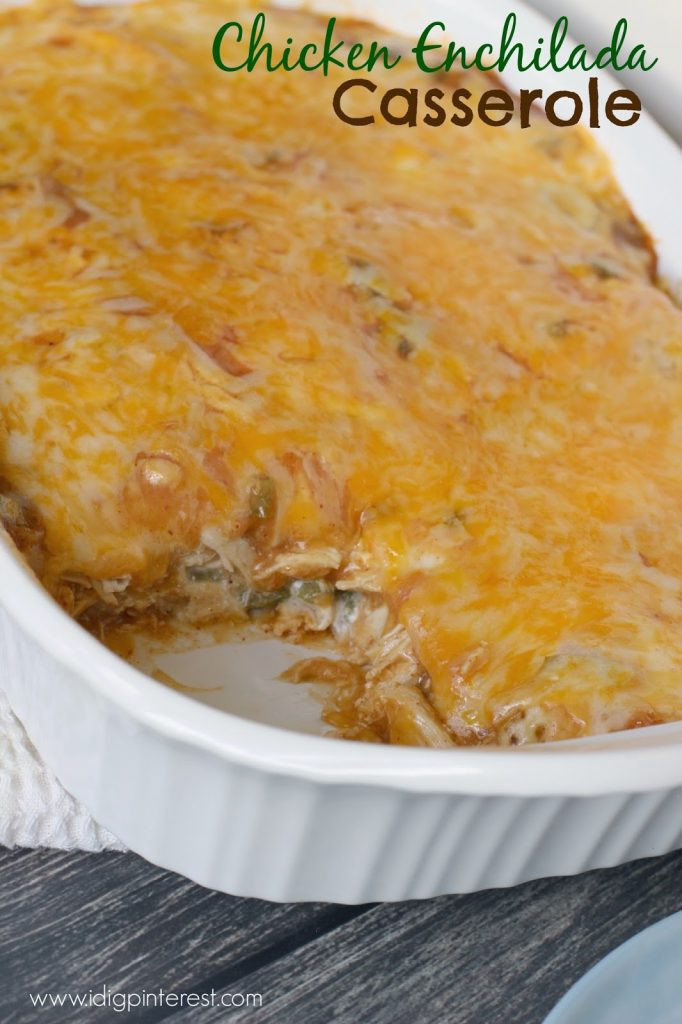 Campbells Chicken Casserole
 Easy Chicken Enchilada Casserole Help a School with