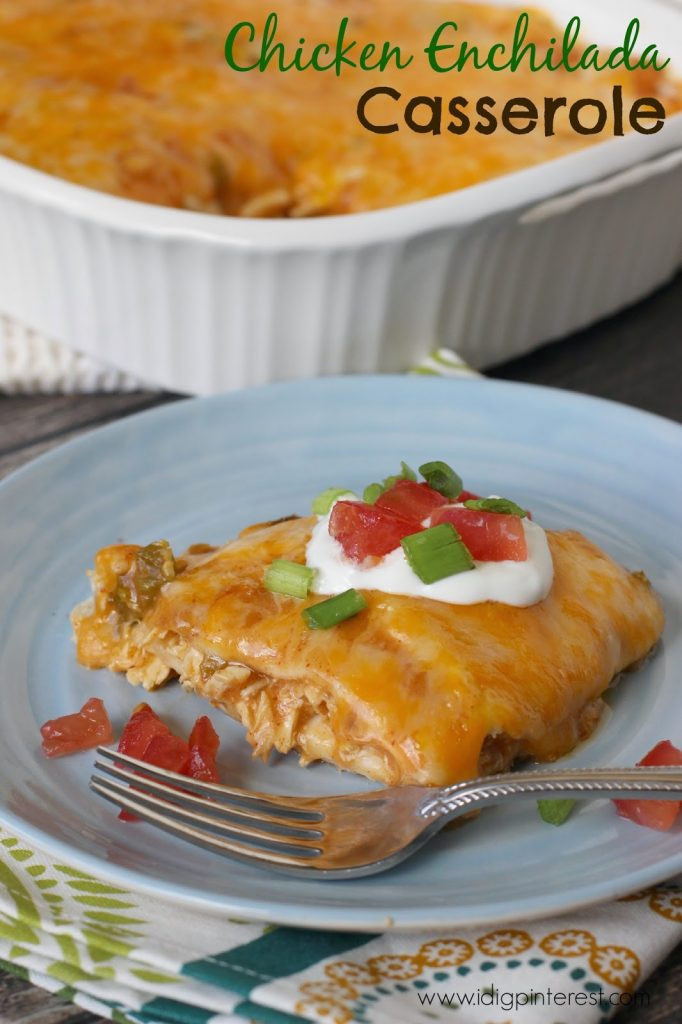 Campbells Chicken Casserole
 Easy Chicken Enchilada Casserole Help a School with