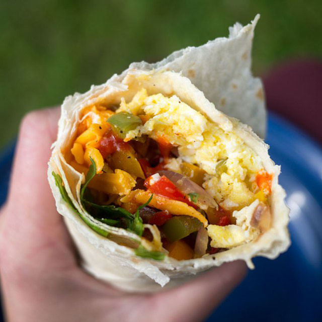 Camping Breakfast Burritos
 the best camping recipes so you never have to eat hotdogs