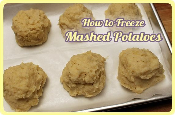 Can Mashed Potatoes Be Frozen
 Riches to Rags by Dori How to Freeze Mashed Potatoes