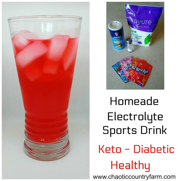 Can You Drink Diet Coke On Keto
 Healthy Homemade Electrolyte Sports Drink Keto Diabetic