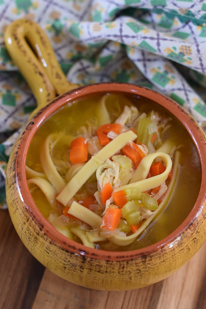Can You Freeze Chicken Noodle Soup
 How to Make an Easy Instant Pot Chicken Noodle Soup