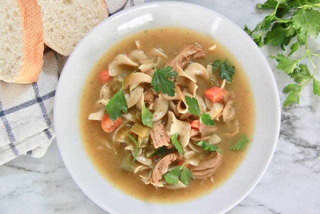 Can You Freeze Chicken Noodle Soup
 The Ultimate Instant Pot Chicken Noodle Soup Smashed