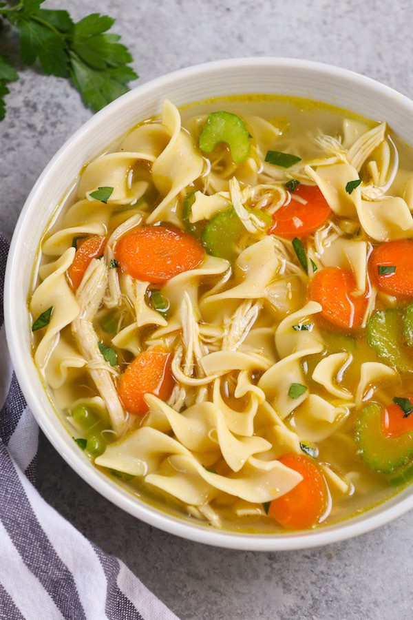 Can You Freeze Chicken Noodle Soup
 Homemade Chicken Noodle Soup Recipe
