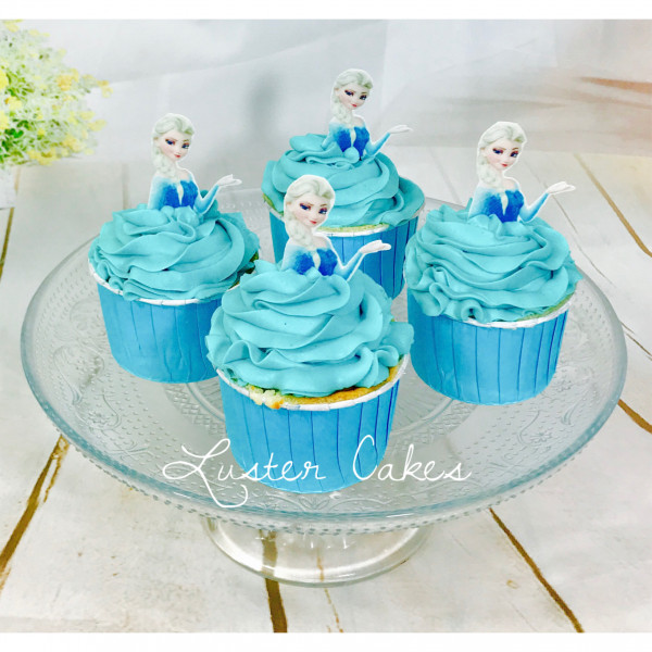 Can You Freeze Cupcakes
 Elsa Frozen Themed Cupcake