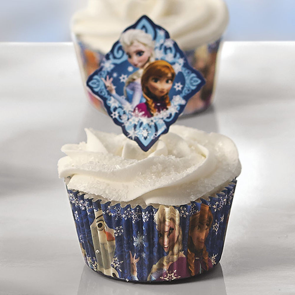 Can You Freeze Cupcakes
 Disney Frozen Fun Cupcakes