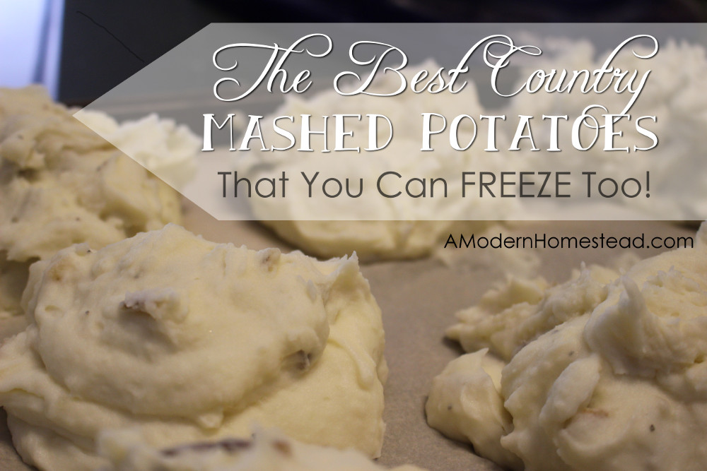 Can You Freeze Mashed Potatoes
 Mashed Potatoes That You Can Freeze