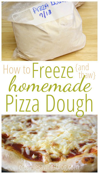 Can You Freeze Pizza Dough
 How to Freeze and Thaw Homemade Pizza Dough Creative