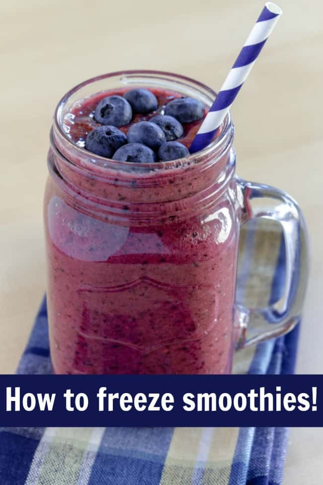 Can You Freeze Smoothies
 Very Berry Smoothie Recipe
