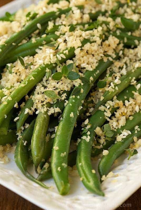 Can You Make Green Bean Casserole Ahead Of Time
 Make Ahead Green Beans with Lemon Herb Panko Crumbs
