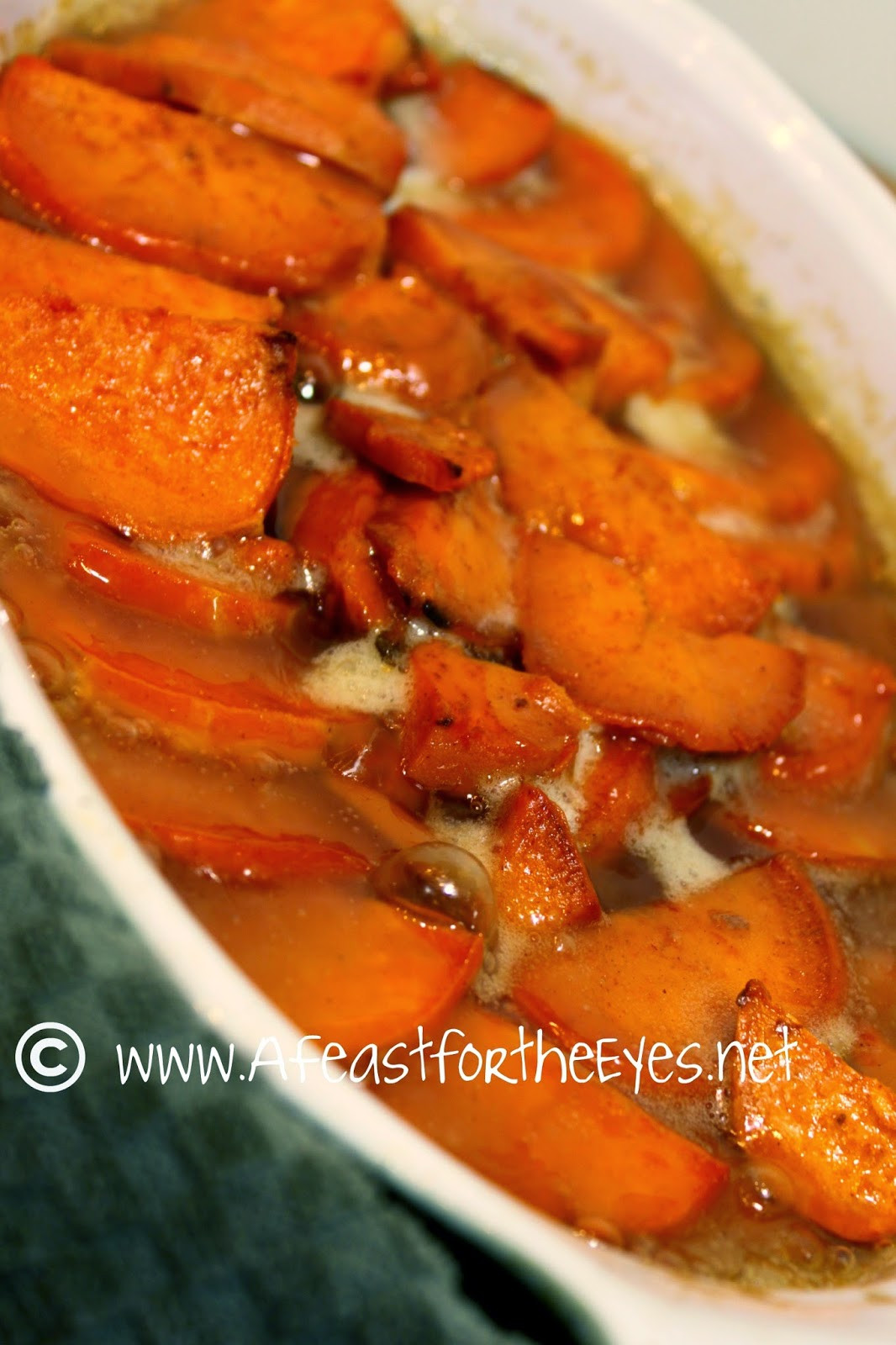 Candied Sweet Potato Recipe
 A Feast for the Eyes Easy Can d Yams Sweet Potatoes