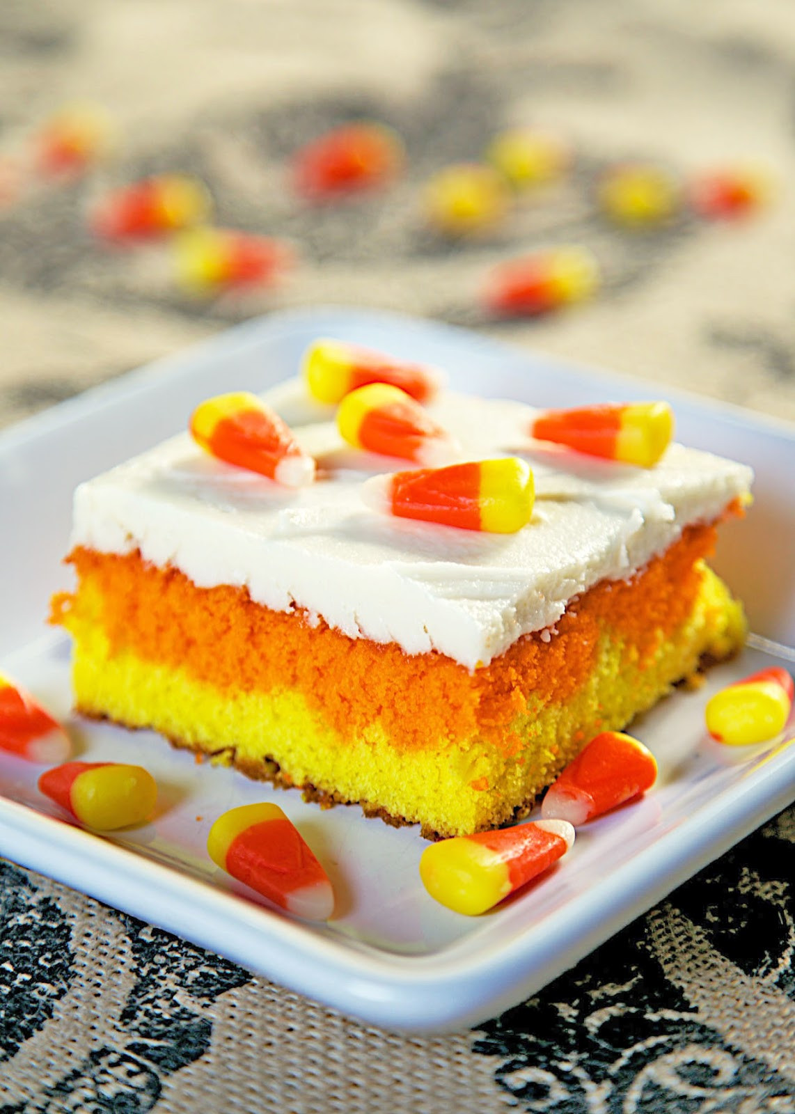 Candy Corn Cake
 Candy Corn Cake