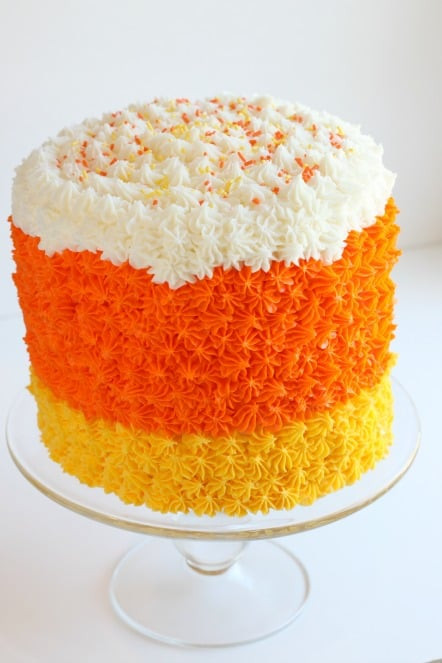 Candy Corn Cake
 Candy Corn Cake