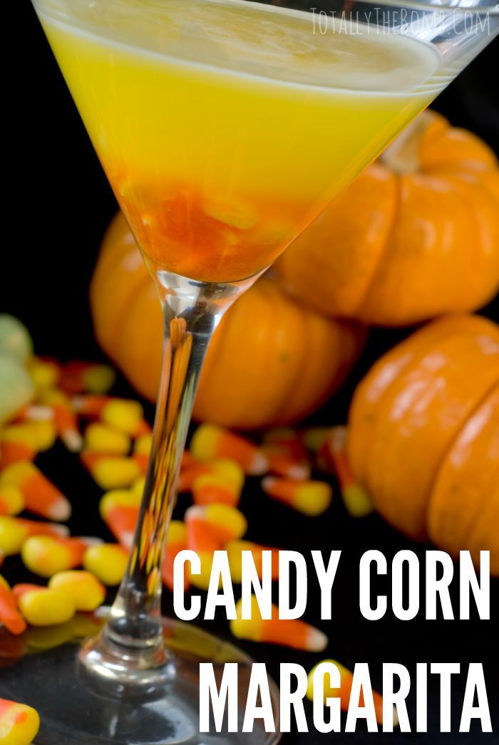 Candy Corn Ingredients
 Candy Corn Apple Pucker Margarita Halloween Drink Recipe