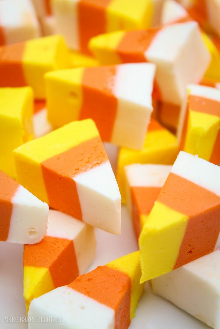 Candy Corn Ingredients
 Candy Corn Fudge Recipe — Dishmaps