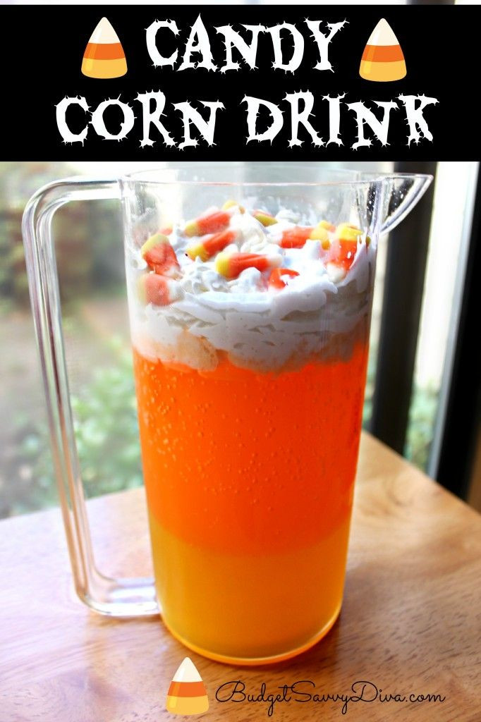 Candy Corn Ingredients
 Candy Corn Drink Recipe