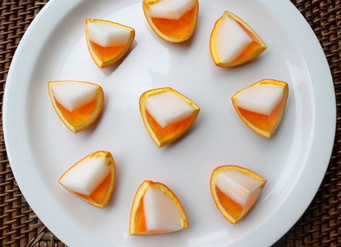 Candy Corn Jello Shots
 31 Greatest Spooky Halloween Cocktails for a Killer Grown