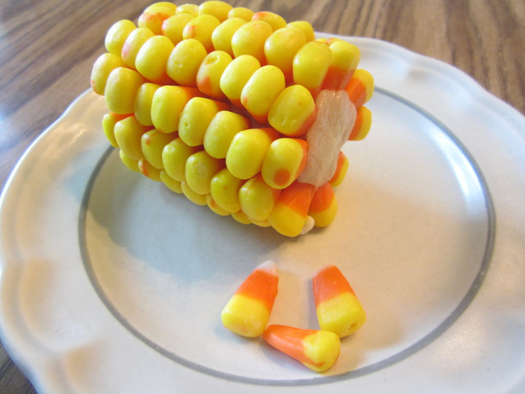 Candy Corn Stacked
 Candy Corn on the Cob