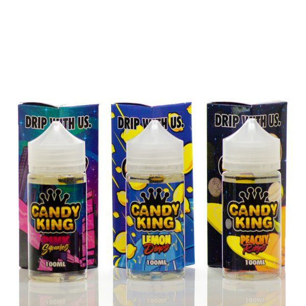 Candy King Vape Juice
 CANDY KING PINK SQUARES 100ML Toro Imports