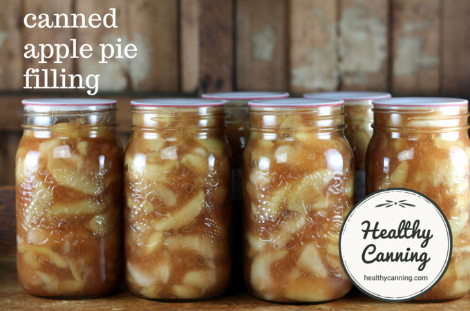 Canned Apple Pie Filling
 Canned Apple Pie Filling Healthy Canning