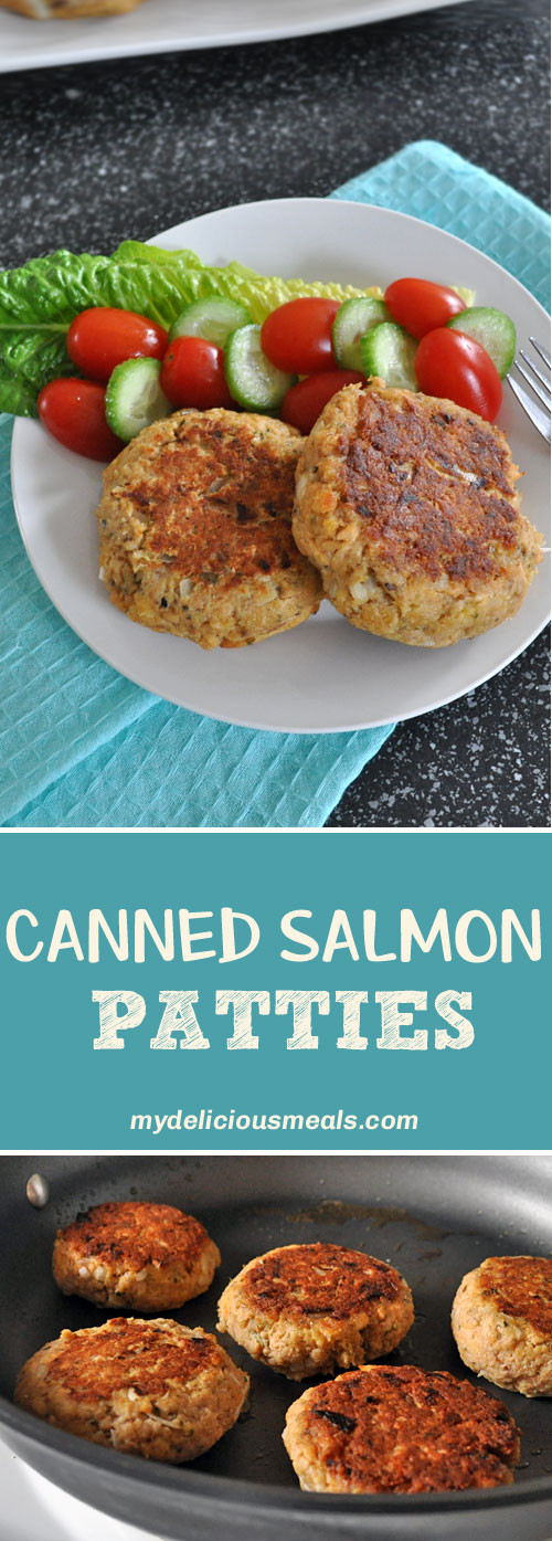 Canned Salmon Patties
 Canned Salmon Patties