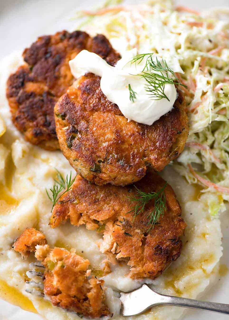 Canned Salmon Patties
 Salmon Patties