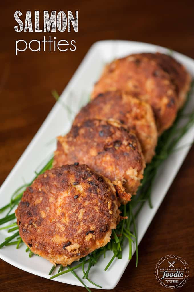 Canned Salmon Patties
 Best Ever Salmon Patties RECIPE and VIDEO