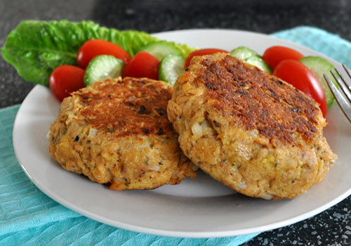 Canned Salmon Patties
 Canned Salmon Patties