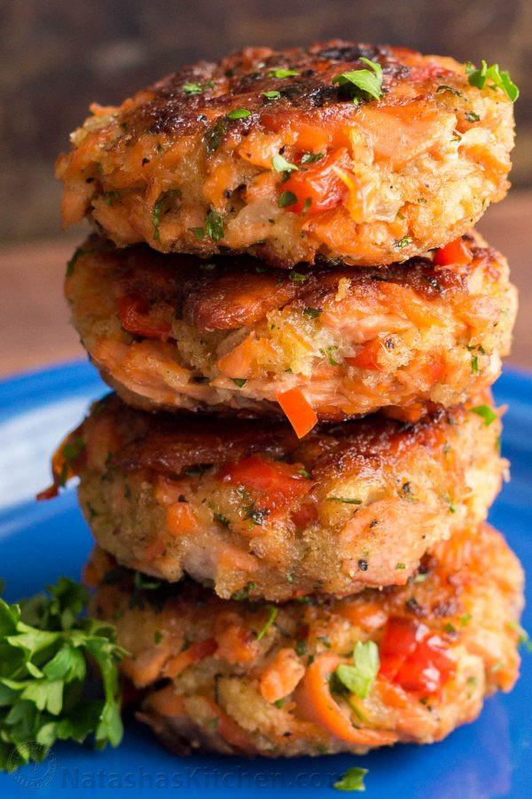 Canned Salmon Patties
 canned salmon patty