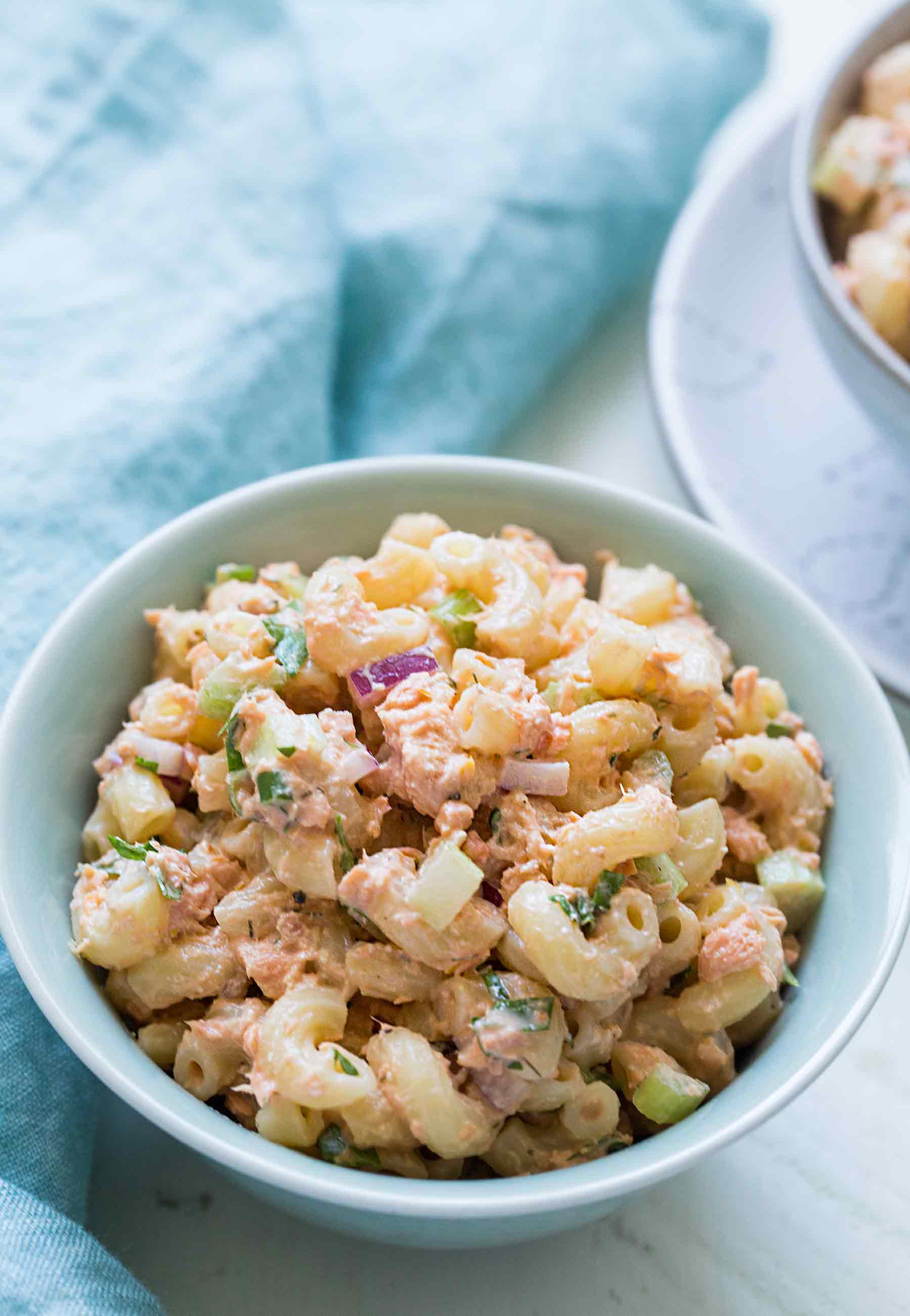 Canned Salmon Salad Recipe
 Salmon Macaroni Salad Recipe