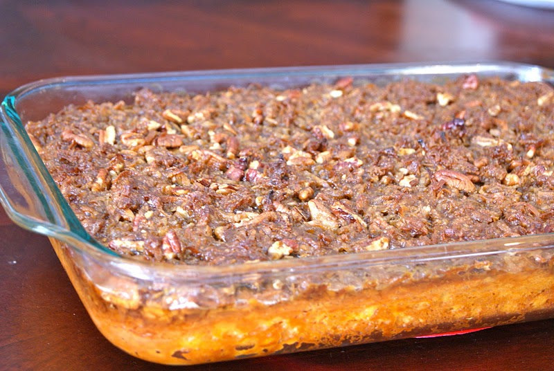 Canned Sweet Potato
 Delight s Bites Pecan Coconut Crusted Sweet Potato Casserole