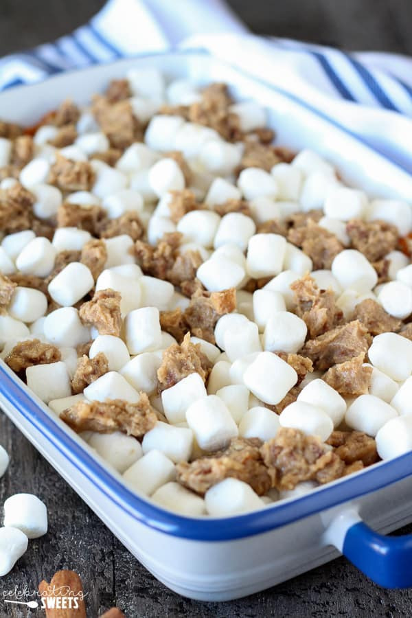 Canned Sweet Potato Casserole With Marshmallows
 Sweet Potato Casserole with Marshmallows and Streusel